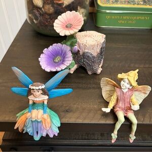 Colorful Fairy Figurines